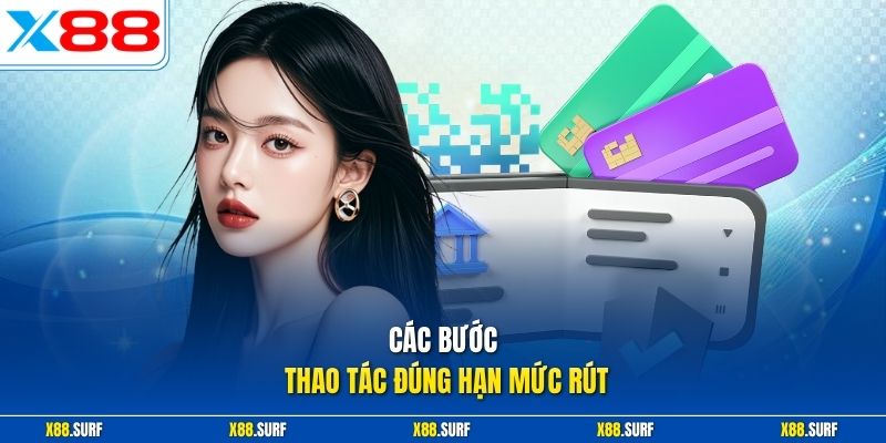 Hạn Mức Rút Tiền X88 - Quy Định Đi Lệnh Chuẩn Từ Nhà Cái 3 Các bước thao tác đúng hạn mức rút