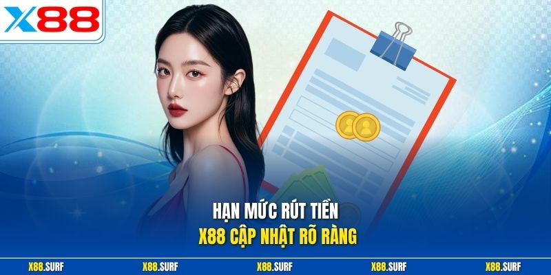 Hạn Mức Rút Tiền X88 - Quy Định Đi Lệnh Chuẩn Từ Nhà Cái 1 Hạn mức rút tiền X88 cập nhật rõ ràng
