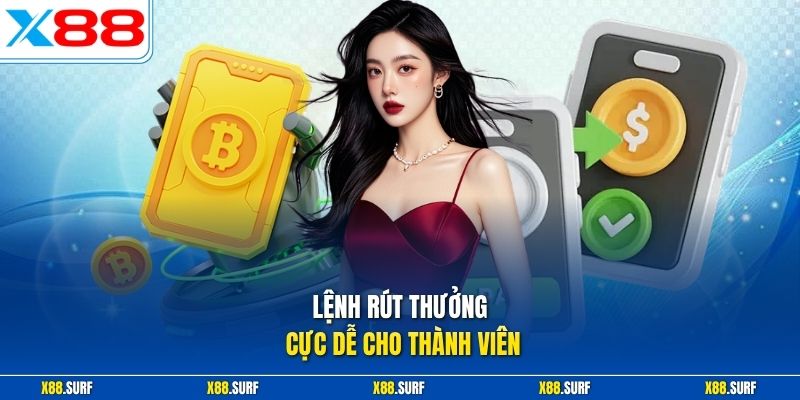 X88 24 Lệnh rút thưởng cực dễ cho thành viên