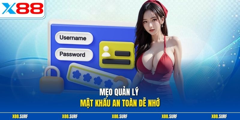 Quên Tên Đăng Nhập X88 - Hỗ Trợ Khôi Phục 4 Cách Nhanh 3 Mẹo quản lý mật khẩu an toàn dễ nhớ